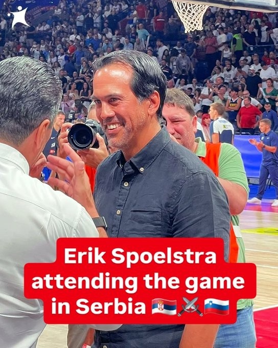 开云官网-斯波现场观战塞尔维亚VS斯洛文尼亚 约维奇揽全场最高18分！